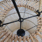 HSM Kollektion-Hängelampe Rattan-55x55x55-Natur-Rattan