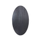 HSM Collection - Ovaler Tischplatte - 180x100x5/5.5 - Schwarz - Mango