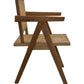 HSM Kollektion-Esszimmerstuhl-56x52x83-Natur-Rattan/Teak