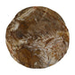 HSM Collection-Beistelltisch Versteinert -ø40-44x54-Sortiert/Schwarz-Stein/Metall