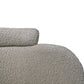 HSM Collection-Esszimmerstuhl Luca S/2-57x60x81-Weiß/Schwarz-Stoff/Metall