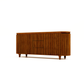 HSM Kollektion-Sideboard Tide 4 Tür 3 Schublade-190x45x80-Braun-Mango
