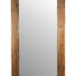 HSM Kollektion-Rechteckiger Spiegel Rustikal-140x3x80-Natur-Teak