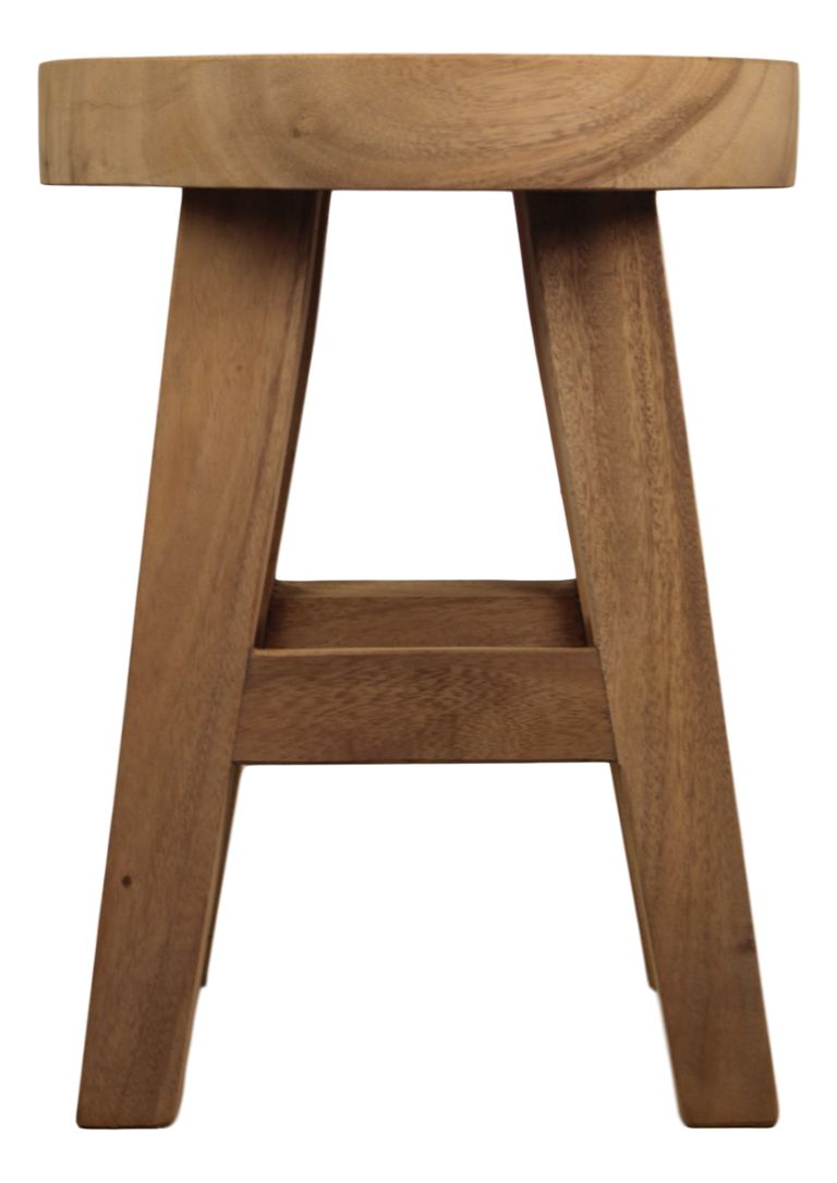 HSM Collection - Runde Hocker - ø36x48 - Natur - Munggur