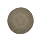 HSM Kollektion-Teppich -ø100-Natur-Raffia/Seegras