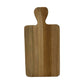 HSM Collection-Schneidebrett mit Griff-40x20x2-Natur-Teak