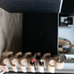 HSM Collection-Stand Weinregal Vins 12 Flaschen-29x20x95-Natur-Munggur