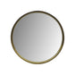 HSM Kollektion - Runder Spiegel - 50X2X50 - Gold - Metall