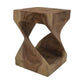 HSM Collection - Quadratischer Beistelltisch - 30x30x44 - Natur - Munggur