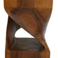 HSM Collection - Quadratischer Beistelltisch - 30x30x42 - Braun - Munggur