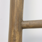 HSM Kollektion - Dekorative Leiter Pank - 50x6x150 - Braun - Teak