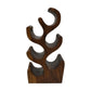 HSM Collection-Stand Weinregal Vins 6 Flaschen-27x18x50-Braun-Munggur