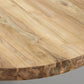 HSM Collection - Ovaler Tischplatte - 220x110x4 - Natur - Teak