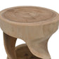 HSM Collection-Runde Beistelltisch-30x30x44-Natur-Munggur