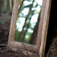 HSM Kollektion-Rechteckiger Spiegel Rustikal-140x3x80-Natur-Teak