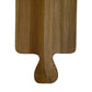 HSM Collection-Schneidebrett mit Griff-40x20x2-Natur-Teak