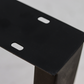 HSM Collection-Bartafelpoot Modell U S/2-70x10x104-Schwarz-Metall