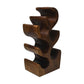 HSM Collection-Stand Weinregal Vins 6 Flaschen-27x18x50-Braun-Munggur