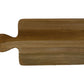 HSM Collection-Schneidebrett mit Griff-40x20x2-Natur-Teak