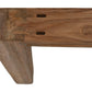 HSM Collection-Tafelpoot Outdoor S/2-93x75x23-Natur-Teak