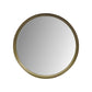 HSM Kollektion - Runder Spiegel - 40x3x40 - Gold - Metall