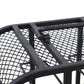 HSM Collection-Stand Weinregal 20 Flaschen-55x25x55-Schwarz-Metall