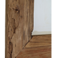HSM Kollektion-Rechteckiger Spiegel Rustikal-140x3x80-Natur-Teak