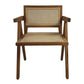 HSM Kollektion-Sessel Akzent-58x60x79-Natur-Teak/Rattan