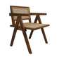 HSM Kollektion-Sessel Akzent-58x60x79-Natur-Teak/Rattan