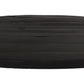 HSM Collection - Ovaler Tischplatte - 180x100x5/5.5 - Schwarz - Mango
