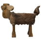 HSM Collection-Schaap Shawn Klein-32x14x32-Sortiert/Natur- Ziegenhaut/Teak