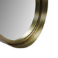 HSM Kollektion - Runder Spiegel - 30x3x30 - Gold - Metall
