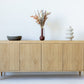 HSM Collection-Sideboard Dune 4 Door-200x50x77,5-Natur-Eiche