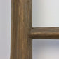 HSM Kollektion - Dekorative Leiter Pank - 50x6x150 - Braun - Teak