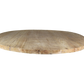 HSM Collection - Ovaler Tischplatte - 220x110x4 - Natur - Teak
