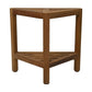 HSM Collection-Driehoekige Gartenbeistelltisch-46x30x46.5-Natur-Teak