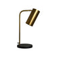 HSM Collection-Tischlampe-30x20x50-Gold/Schwarz-Metall