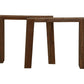 HSM Collection-Tafelpoot Outdoor S/2-93x75x23-Natur-Teak