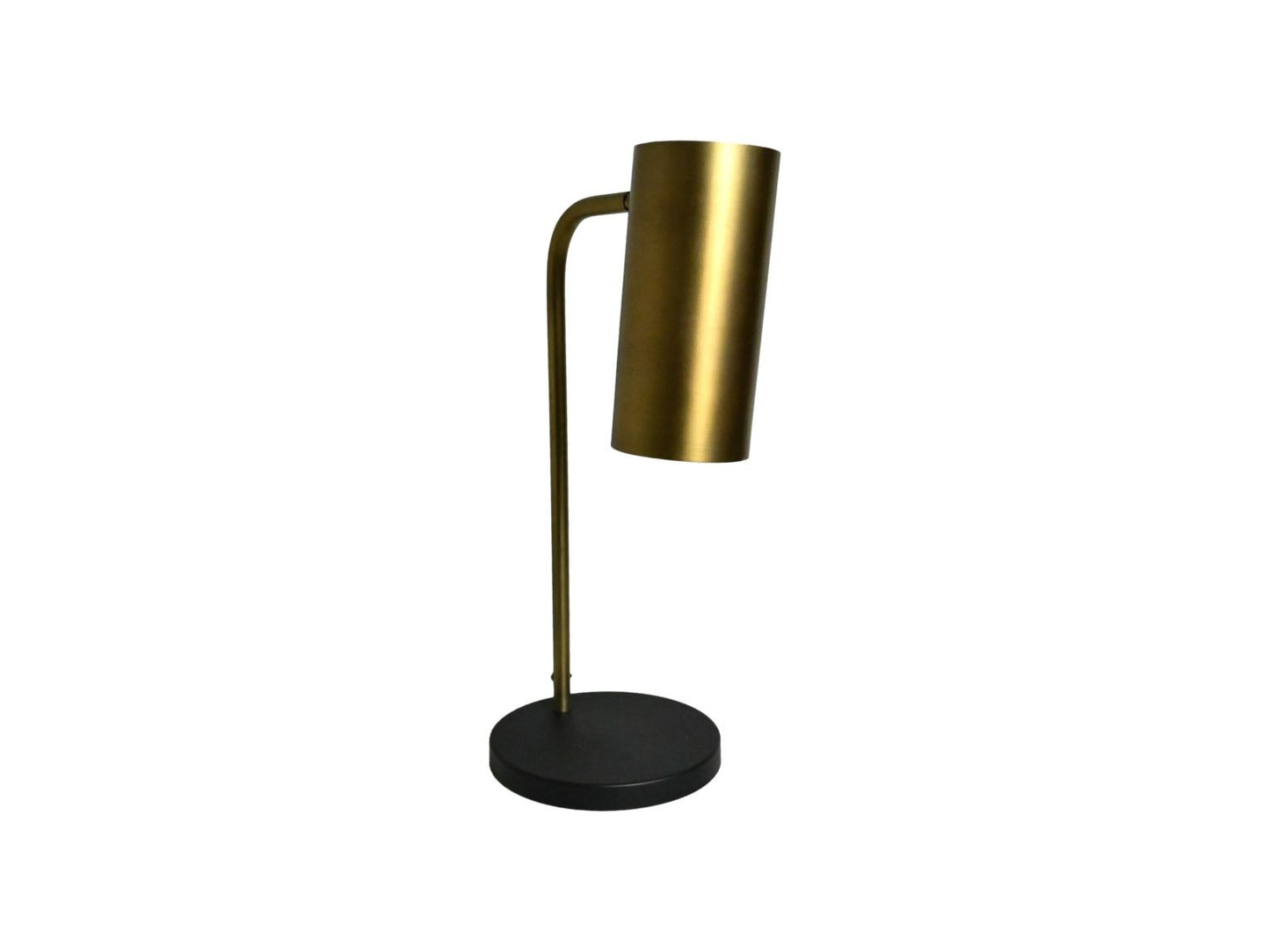 HSM Collection-Tischlampe-30x20x50-Gold/Schwarz-Metall
