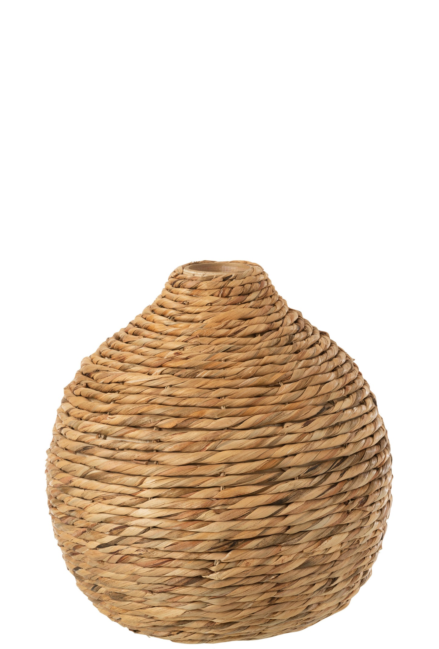 VASE KURZ DEKORATIV WASSERHYAZINTHE NATURELL