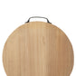 Schneidebrett rund /Holz/ Groß